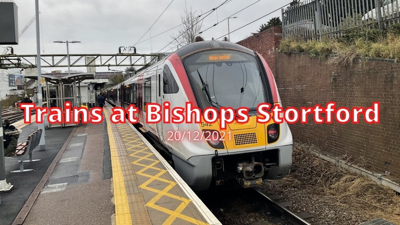 Trains at Bishops Stortford 20/12/2022