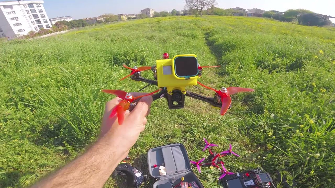 2021 5" UYGUN FİYAT DRON YAPIMI - ( İLK UÇUŞ)GOPRO BULUNDU !!!