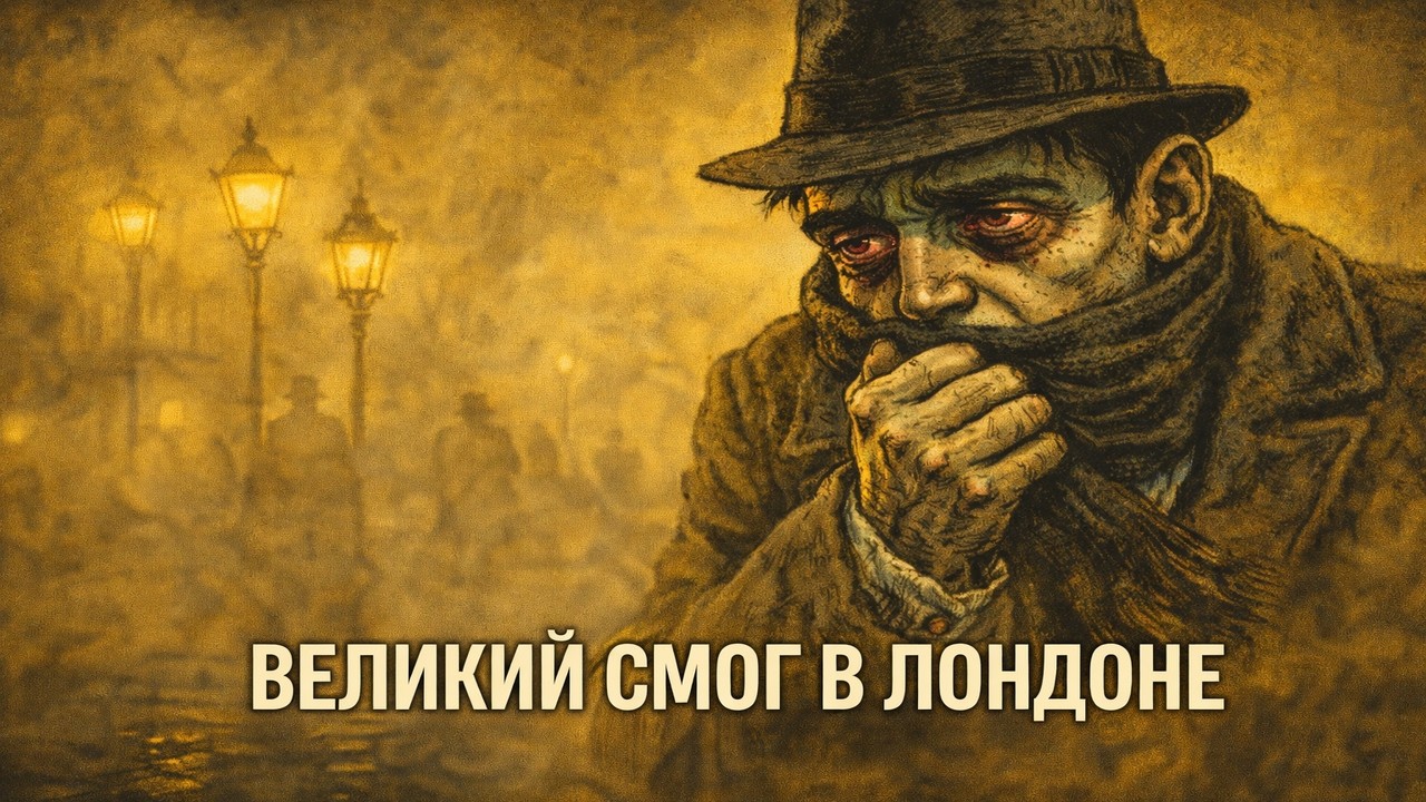 Каково Было Жить В Лондоне Во Время ВЕЛИКОГО СМОГА 1952