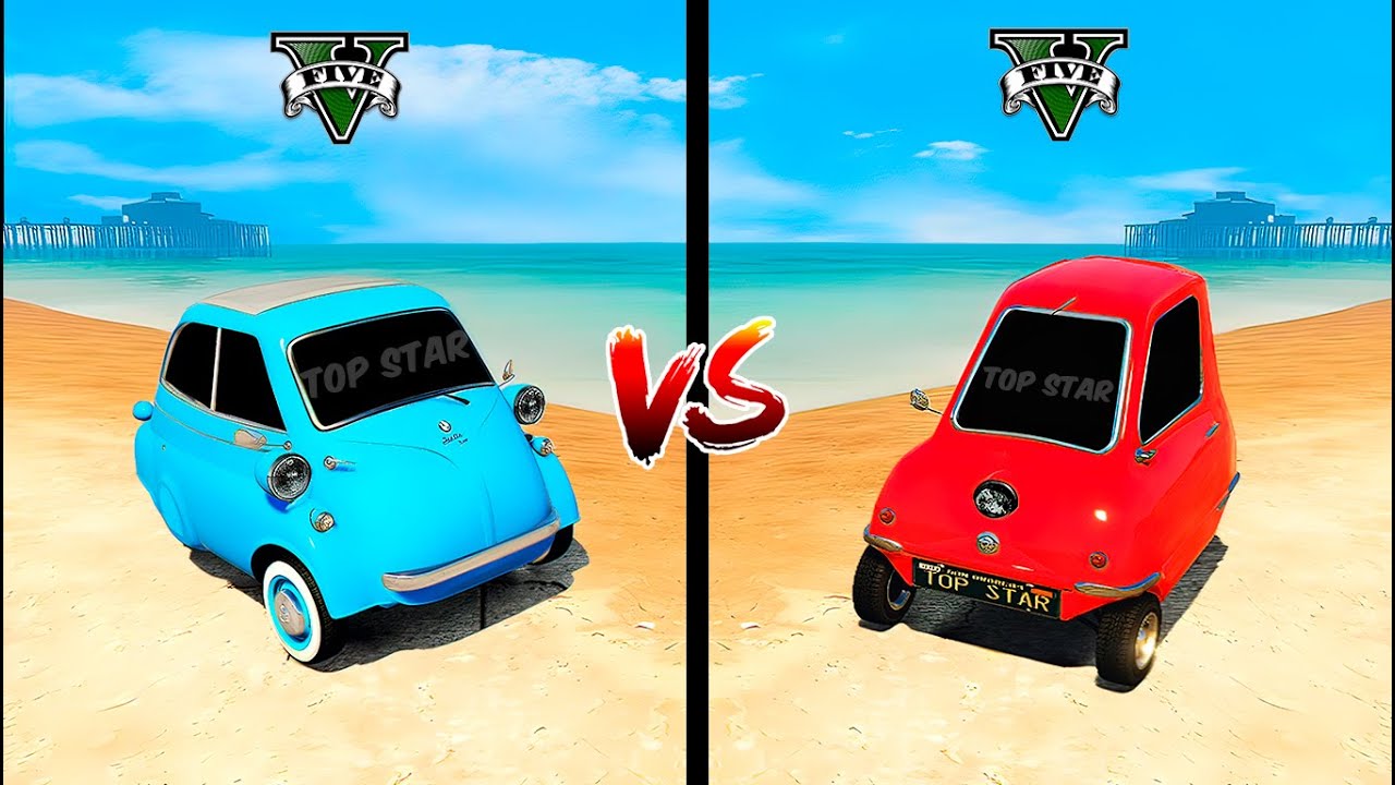 BMW Isetta VS Peel P50 in GTA 5 - Which is best?
