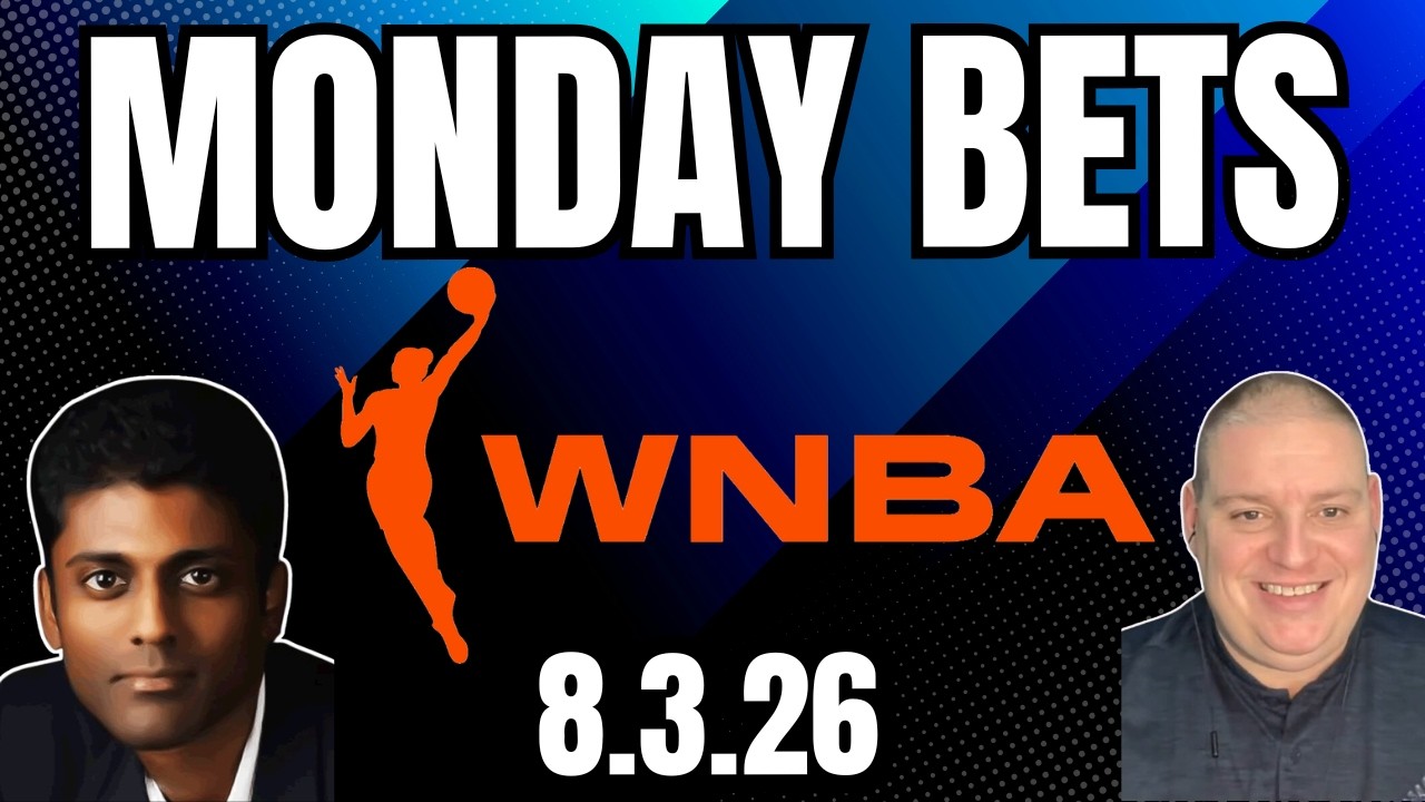 Monday WNBA Picks - 8/3/26 l Craig Trapp WNBA Betting Picks & Predictions