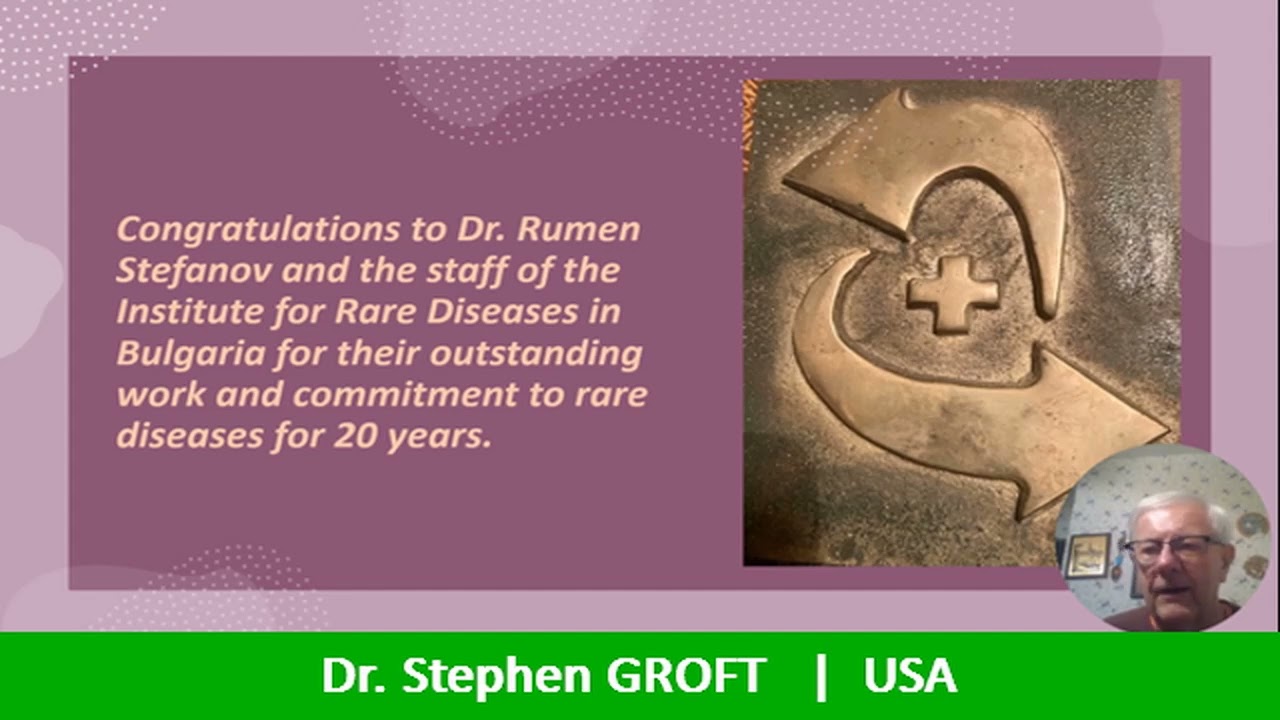 Dr. Stephen Groft (USA)