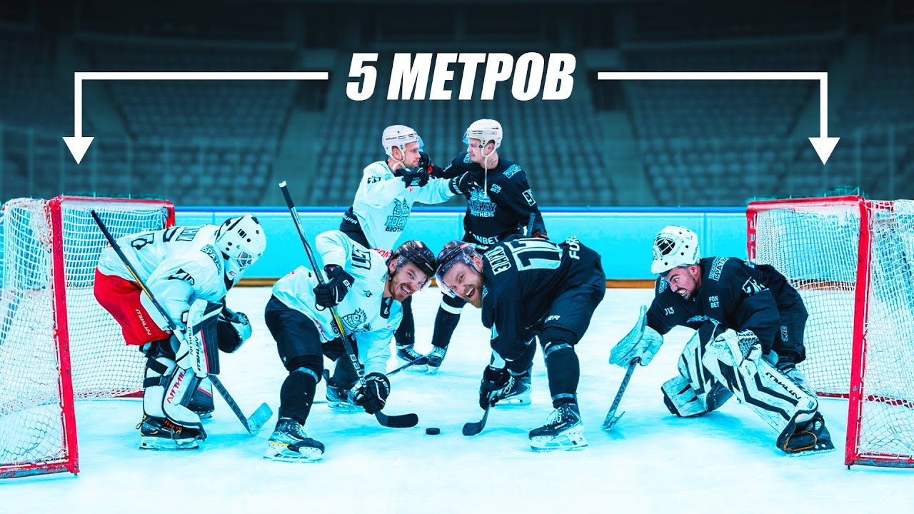 ИГРАЕМ В ХОККЕЙ НО С КАЖДЫМ ГОЛОМ ПОЛЕ СТАНОВИТСЯ МЕНЬШЕ!
