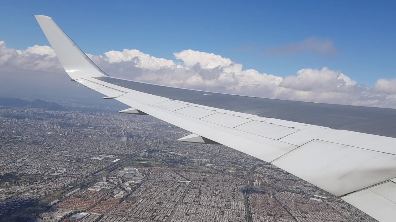Despegando en Santiago de Chile 767-300 LATAM