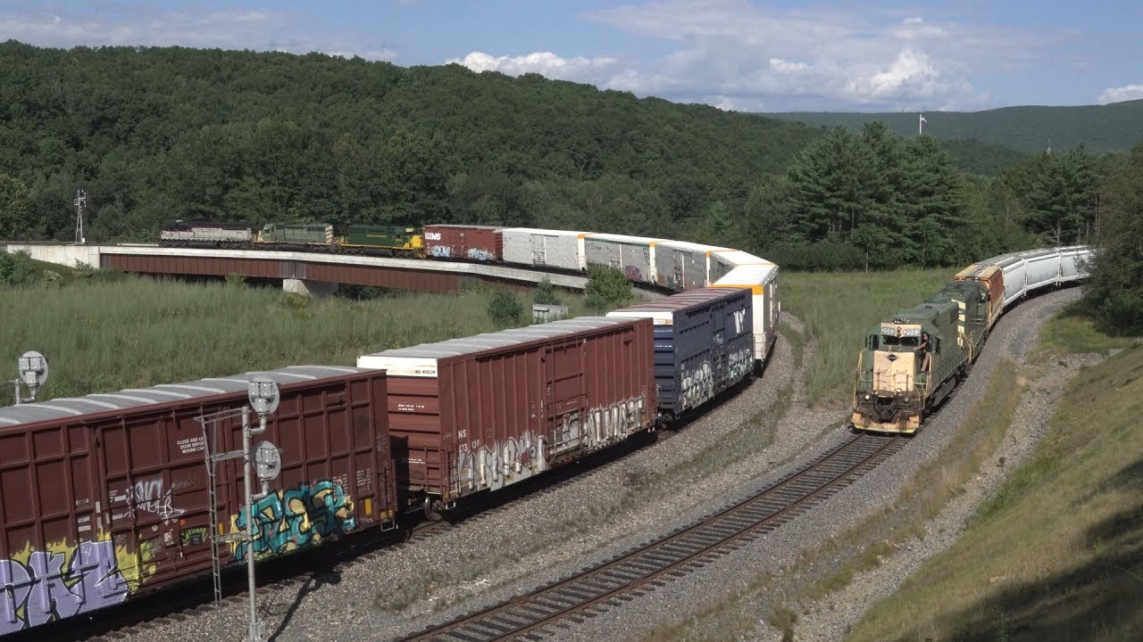Reading and Northern QAJT, QASD, NRFF, and More! Chasing R&N Freight in and Around Tamaqua, PA