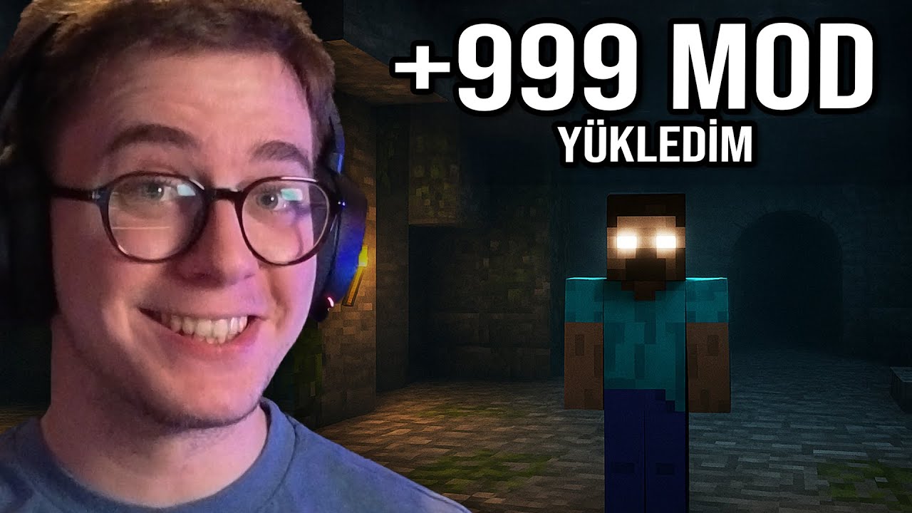 Minecraft'a 999 Mod Y&uuml;kledim