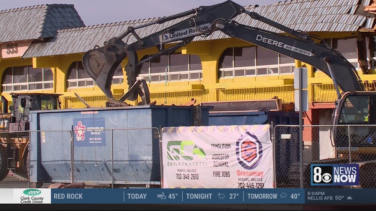 Business owners voice concerns amid Las Vegas Historic Commercial Center demolition