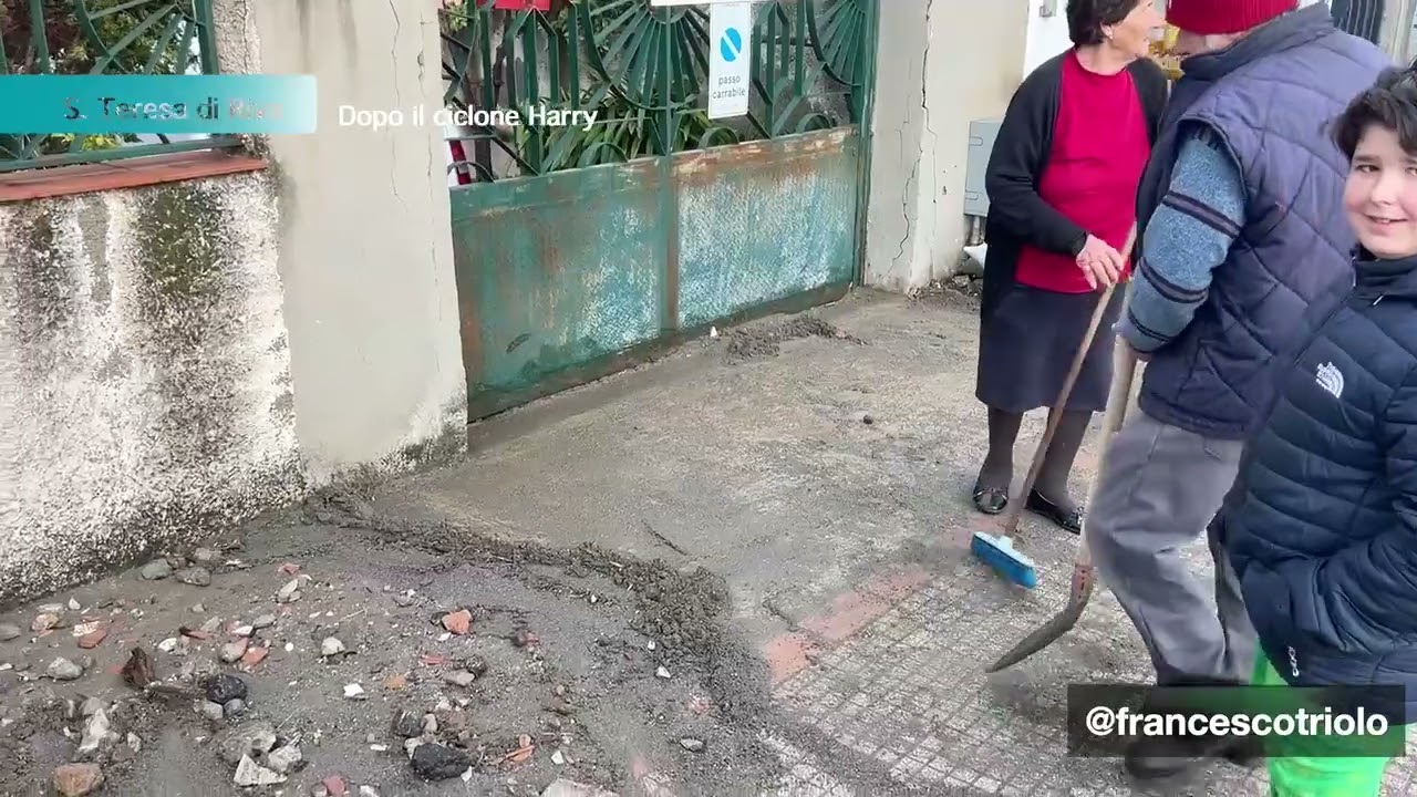 Il ciclone Harry prende a pugni la riviera blu della Costa Siciliana