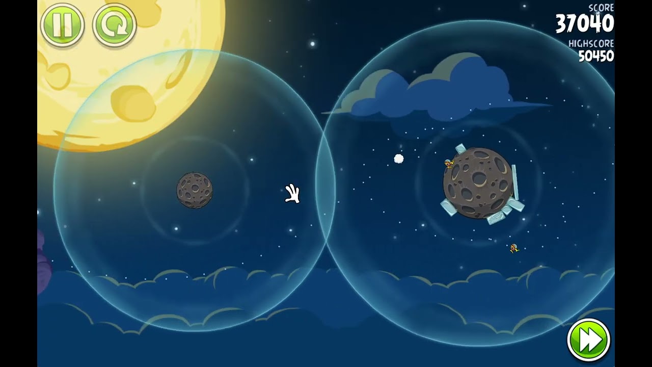 ANGRY BIRDS SPACE LEVEL 12