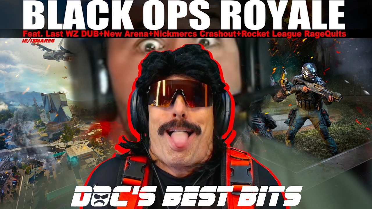 Лучшие моменты от Дока (12/13 марта 2026 г.) Black Ops Royale с участием Nickmercs CRASHOUT