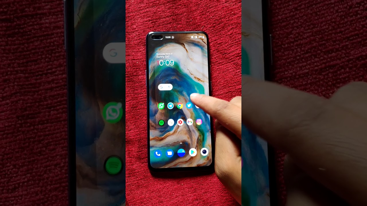 Enabling shelf on Oneplus NORD #oneplus #nord #apple #oxygenos11 #ios #android #oneplus9pro