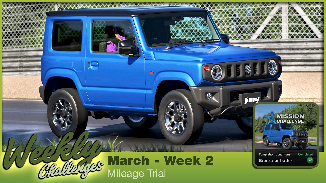 Mileage Trial I Weekly Challenges I March - Week 2 I Gran Turismo 7