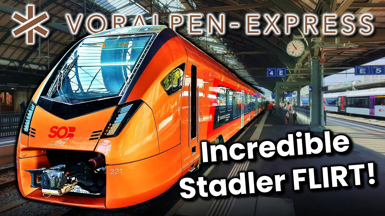 Why you HAVE TO ride on the Voralpen Express line! - SOB Traverso Review