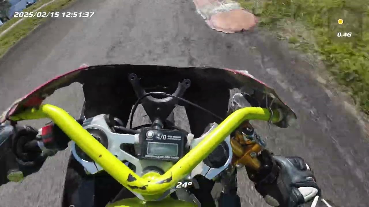 KAYO Mini GP MR150 beginner track day POV DJI Action 4