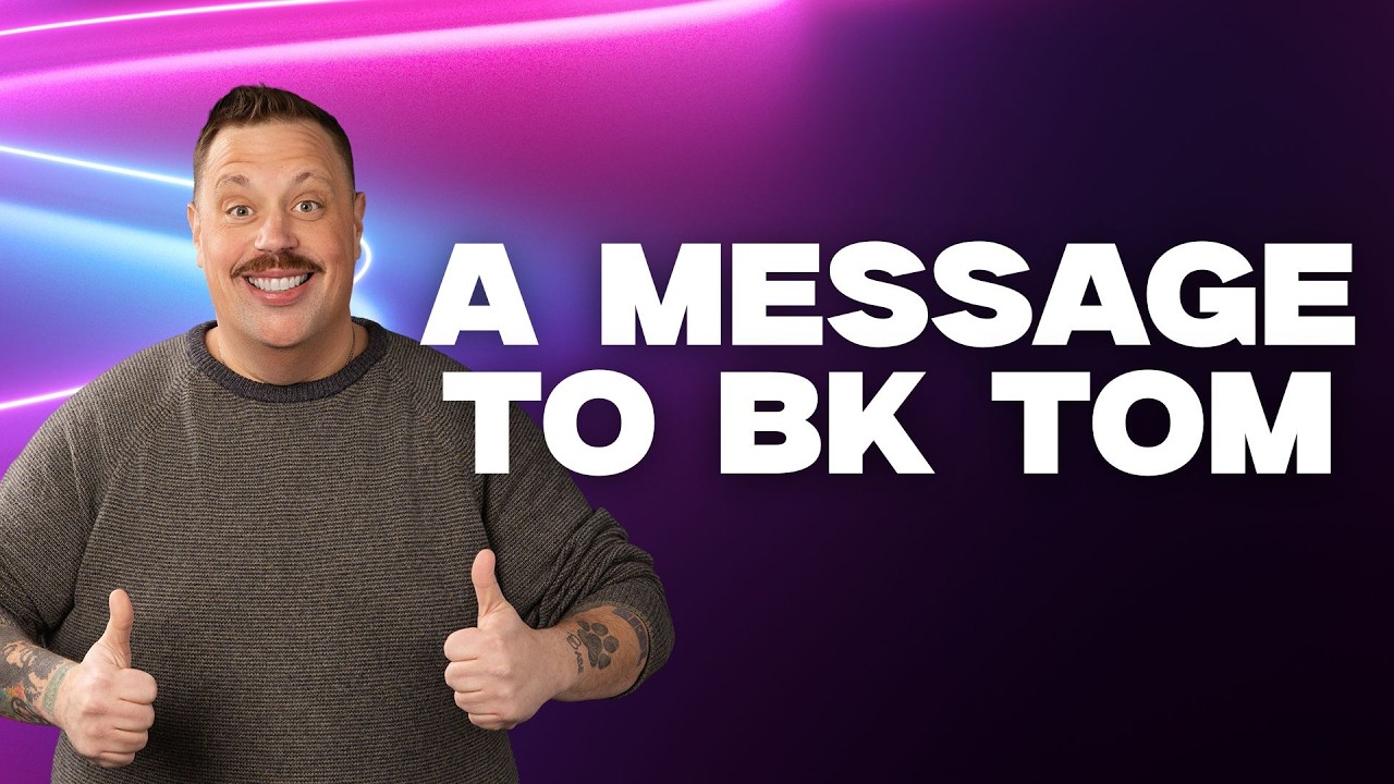 After Hours: A Message To BK Tom