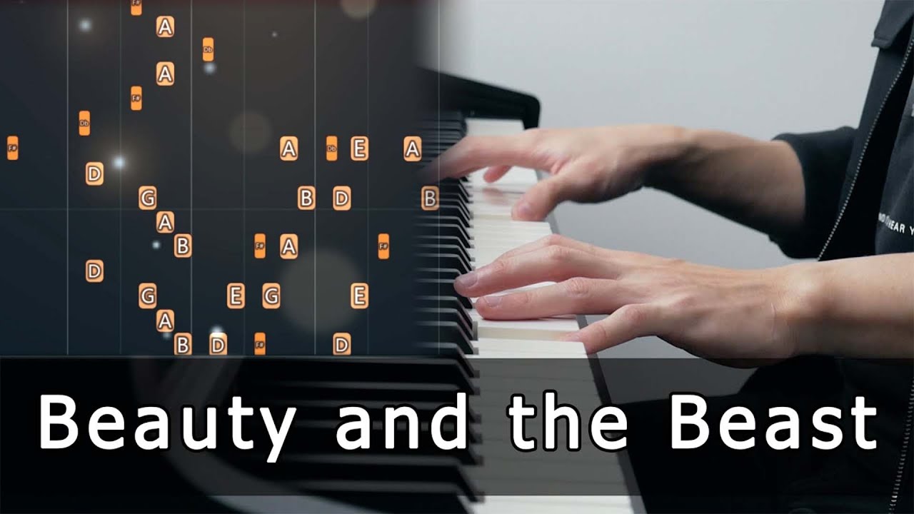 Beauty and the Beast | Riyandi Kusuma | Piano Tutorial | Piano Cover