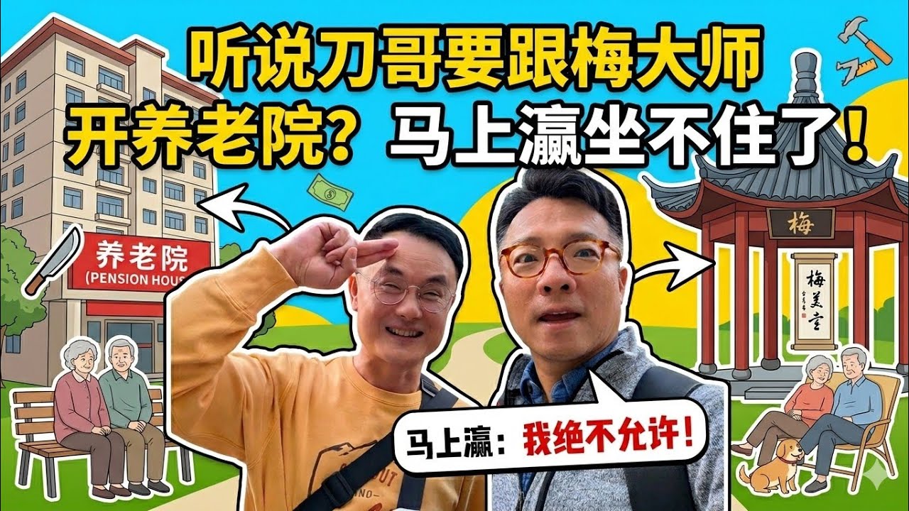 【上海话噶山湖】听说刀哥跟梅大师要开养老院？马上瀛坐不住了！