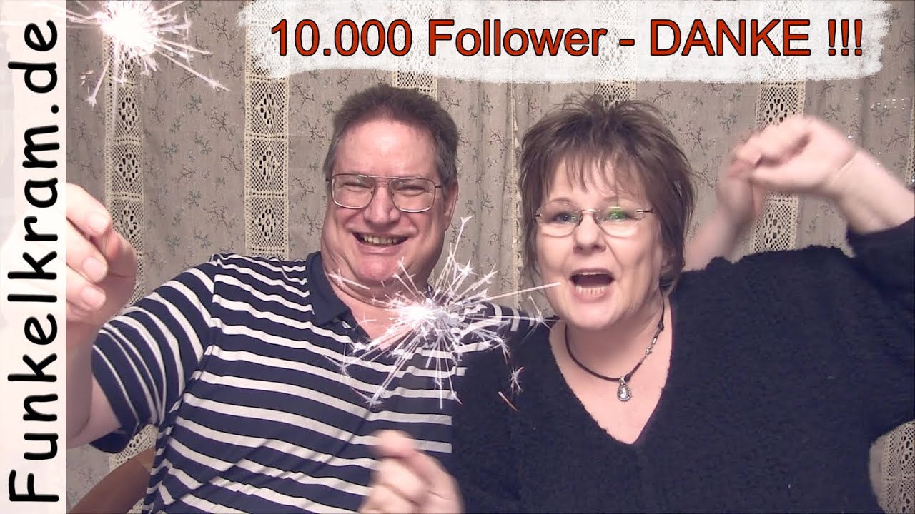 10.000 Follower – DANKE! Große Verlosung für euch!