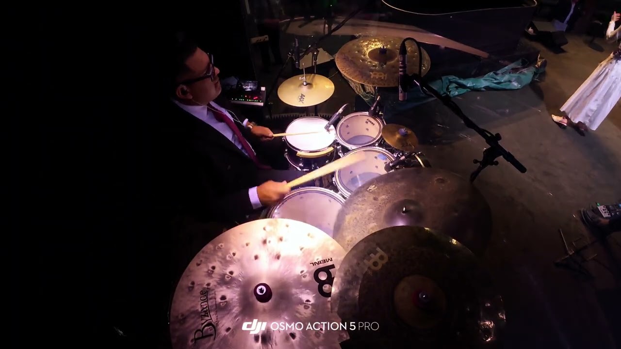 Elias Oraba merengue medley ￼drum cam