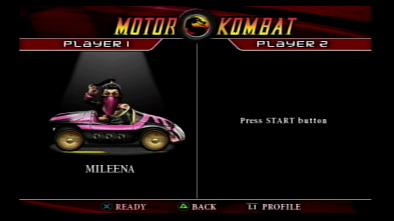 Mortal Kombat Armageddon (PS2) - Motor Kombat Mileena Playthrough
