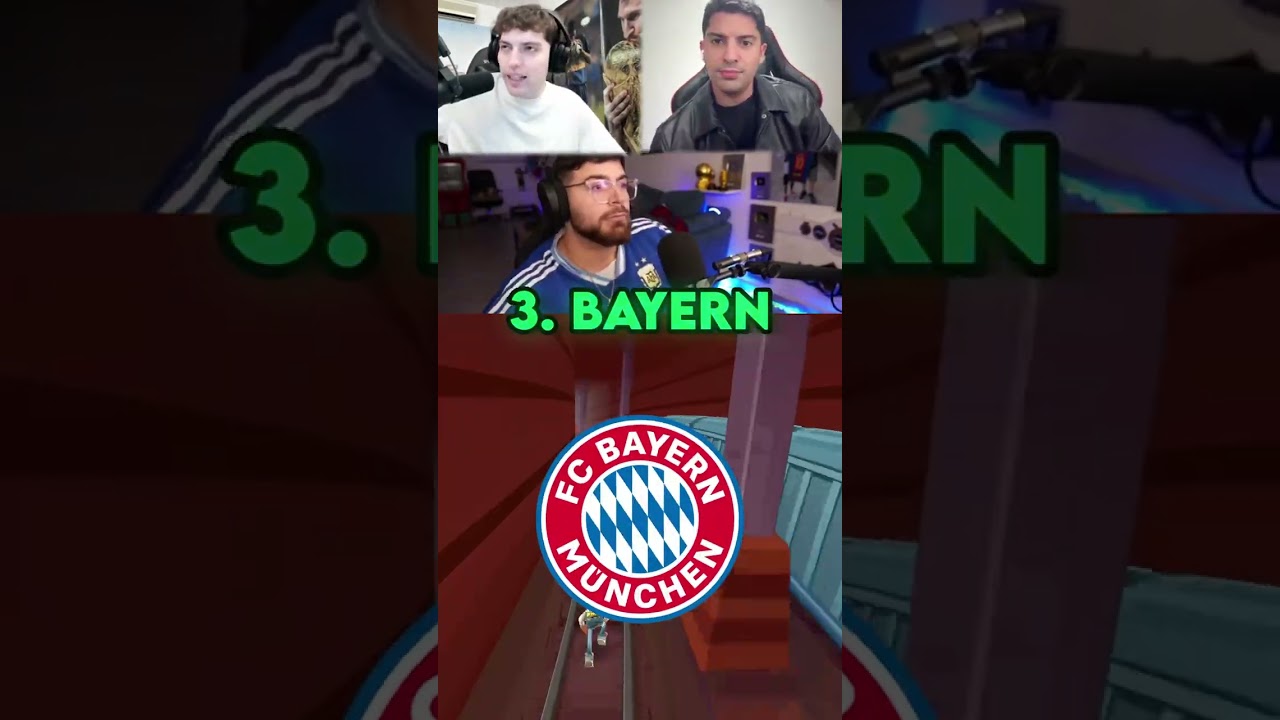 TOP 5 CLUBES MAS GRANDES del MUNDO DAVO LACOBRA y GASTON EDUL