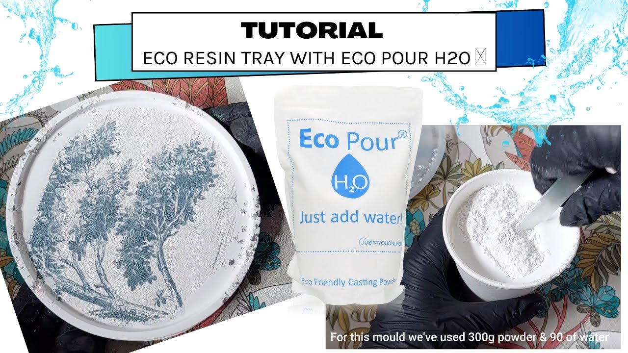 Eco Resin Art | Eco Pour Tray Tutorial with 