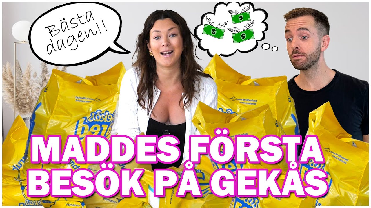 Madde shoppar loss i Ullared & Anton går under jord
