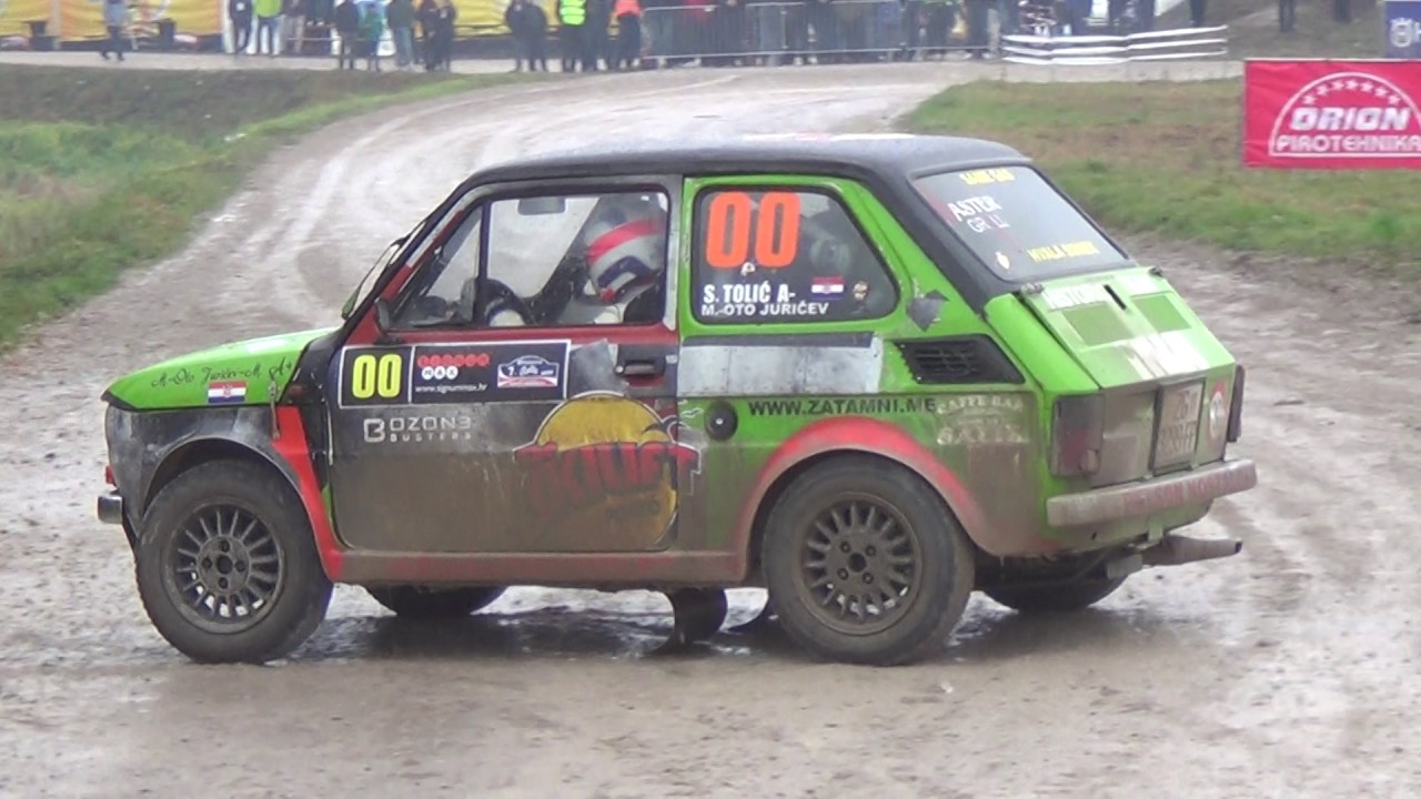 Oto i Sanda Rally RSSD Fiat 126-7.Rally Show Santa Domenica 2016.