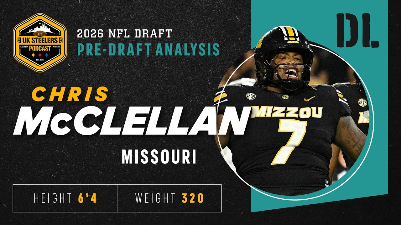 Chris McClellan Film Breakdown | Missouri DT & Potential Steelers Draft Target