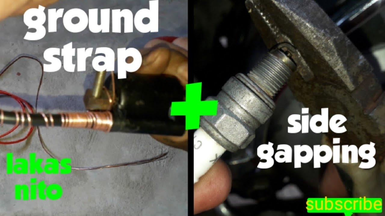 Modify ignition coil + side gapping sparkplugs modification