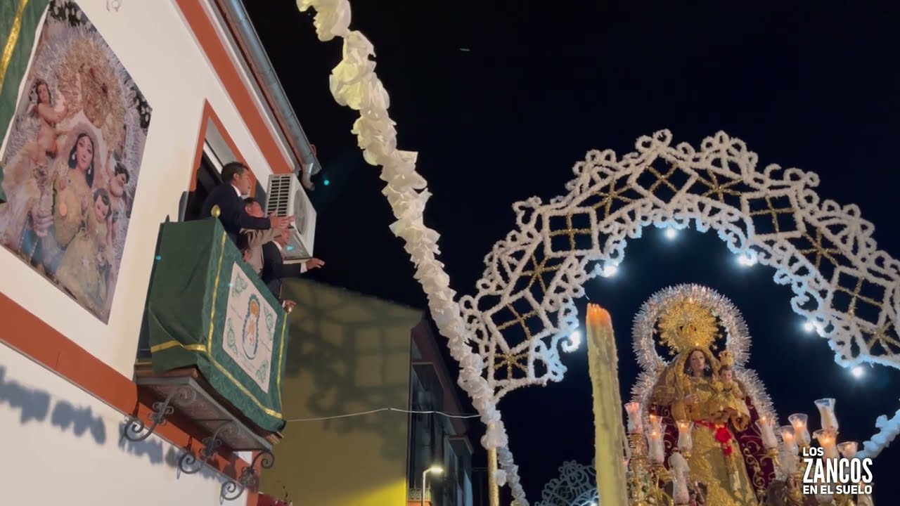 Coronación Virgen de la Sangre 8 junio 2024 C/Virgen de la Sangre BM El Carmen de Salteras