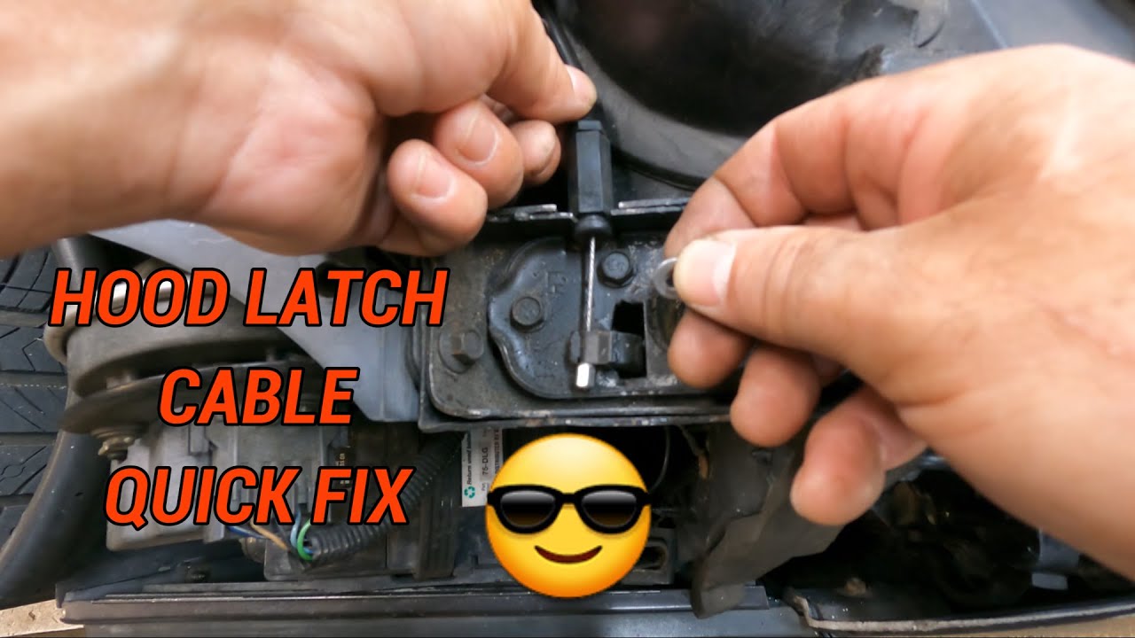 HOOD LATCH CABLE QUICK FIX CORVETTE & OTHERS
