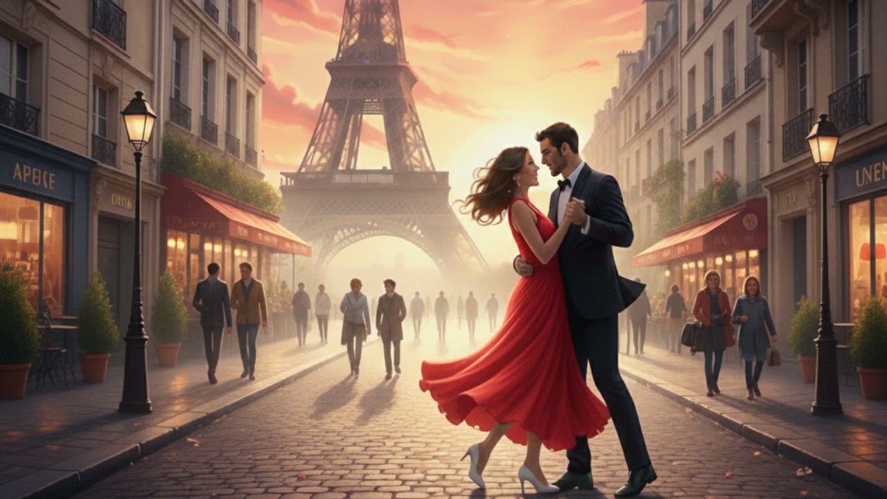 Mon Amour de Paris 🇫🇷 Romantic French Jazz Morning Song