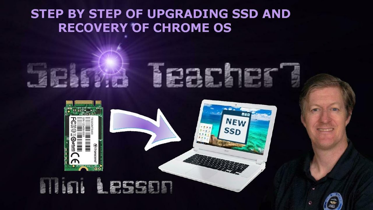 Upgrading the SSD in an Acer Chromebook 15 Mini Lesson CB5-571 Disassembly