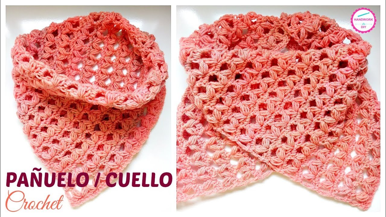 PAÑUELO / CUELLO CROCHET FÁCIL