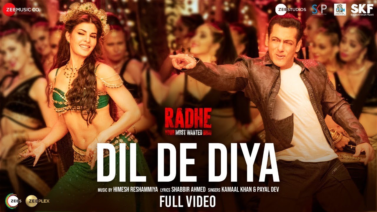 Dil De Diya | Radhe | Salman Khan, Jacqueline Fernandez |Himesh Reshammiya|Kamaal & Payal|Full Video