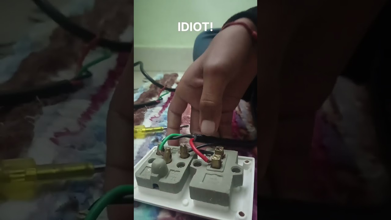 Creating an extension cord#experiment #diy.