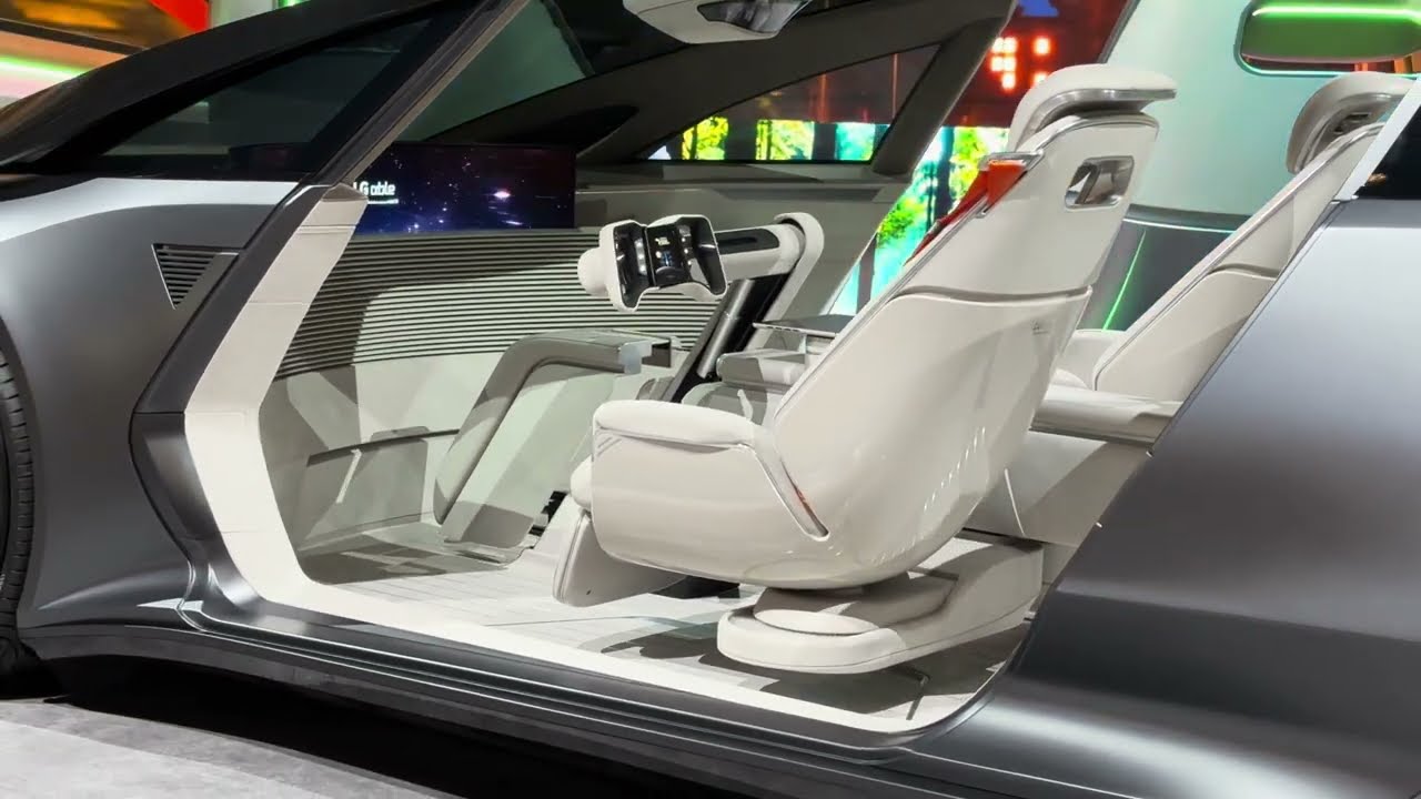 LG  &alpha;ble  (Alphable) Future Concept Car full Presentation at CES 2024 Las Vegas Nevada January 12