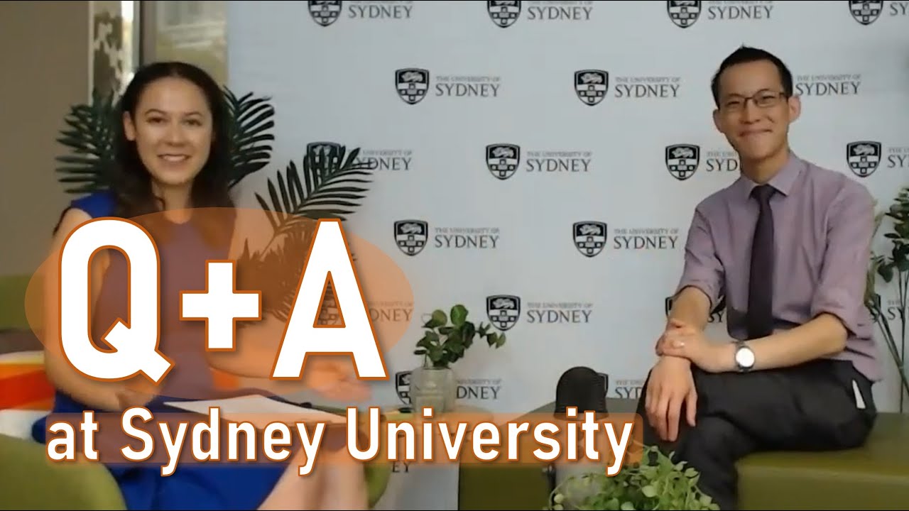 Q&A at Sydney University | Arts & Social Sciences Livestream