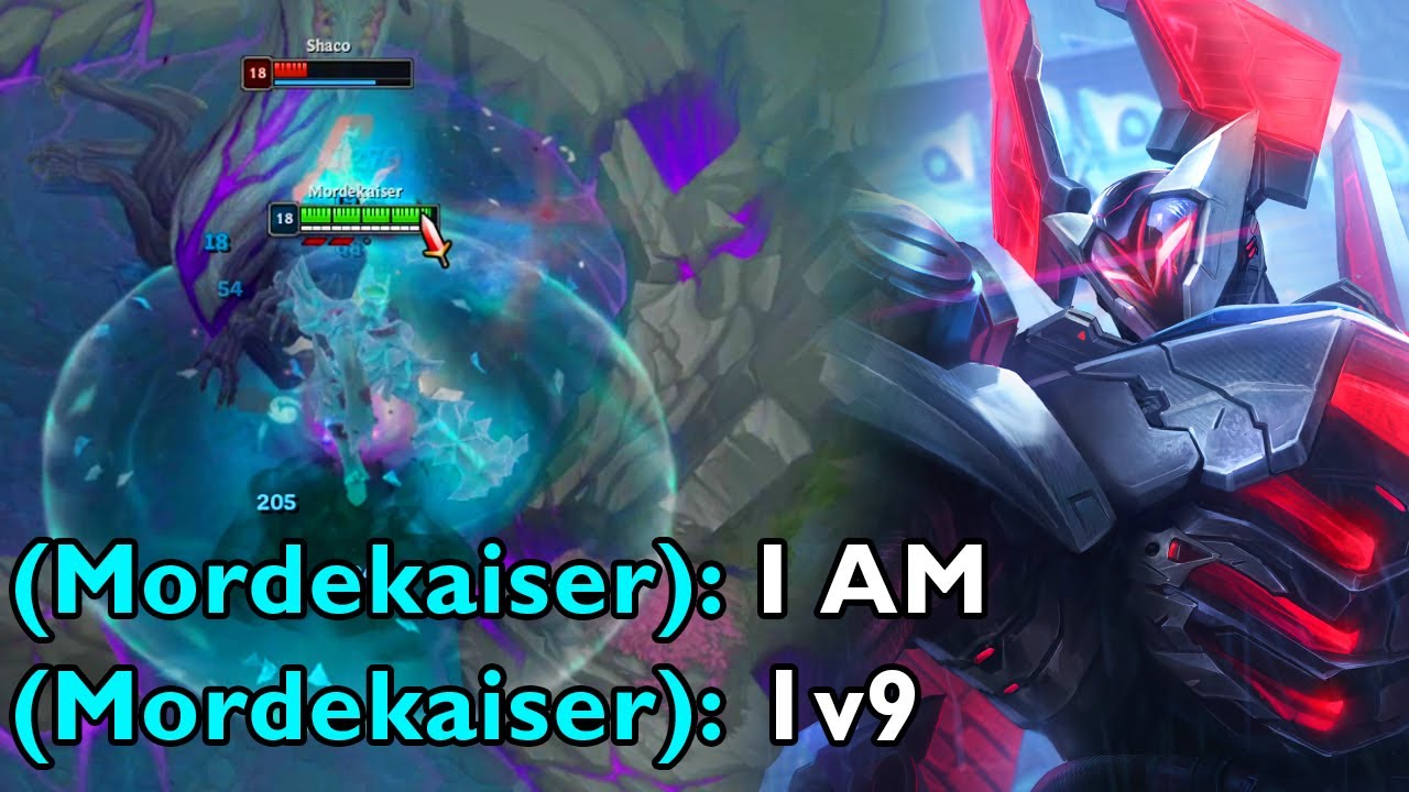 MORDEKAISER IS THE REASON PEOPLE QUIT LEAGUE
