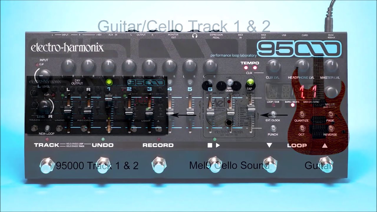 EHX 95000 Performance Loop Laboratory Demo by Bill Ruppert (字幕入り)