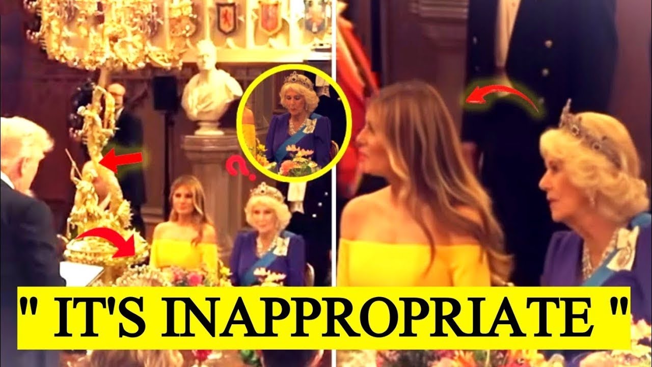 Дональд Трамп в неловкий момент перепутал Камиллу с Екатериной, королевой, и это не будет приятно