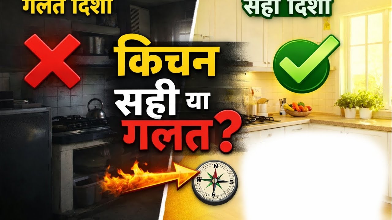 घर बनाते समय रसोई की ये बड़ी गलती कभी न करें |  क्योंकि किचन घर में धन और स्वास्थ्य दोनों लाता है!