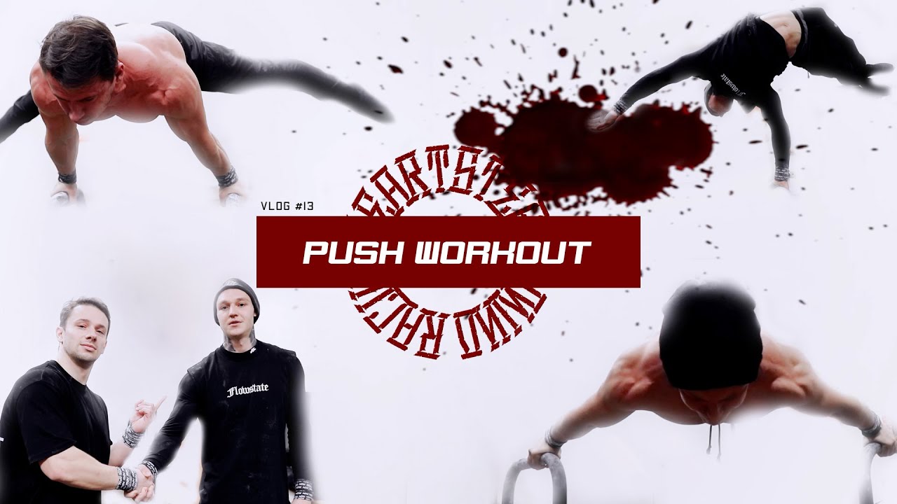 CALISTHENICS Push Day Workout w/gvng | RHSM movement VLOG #13