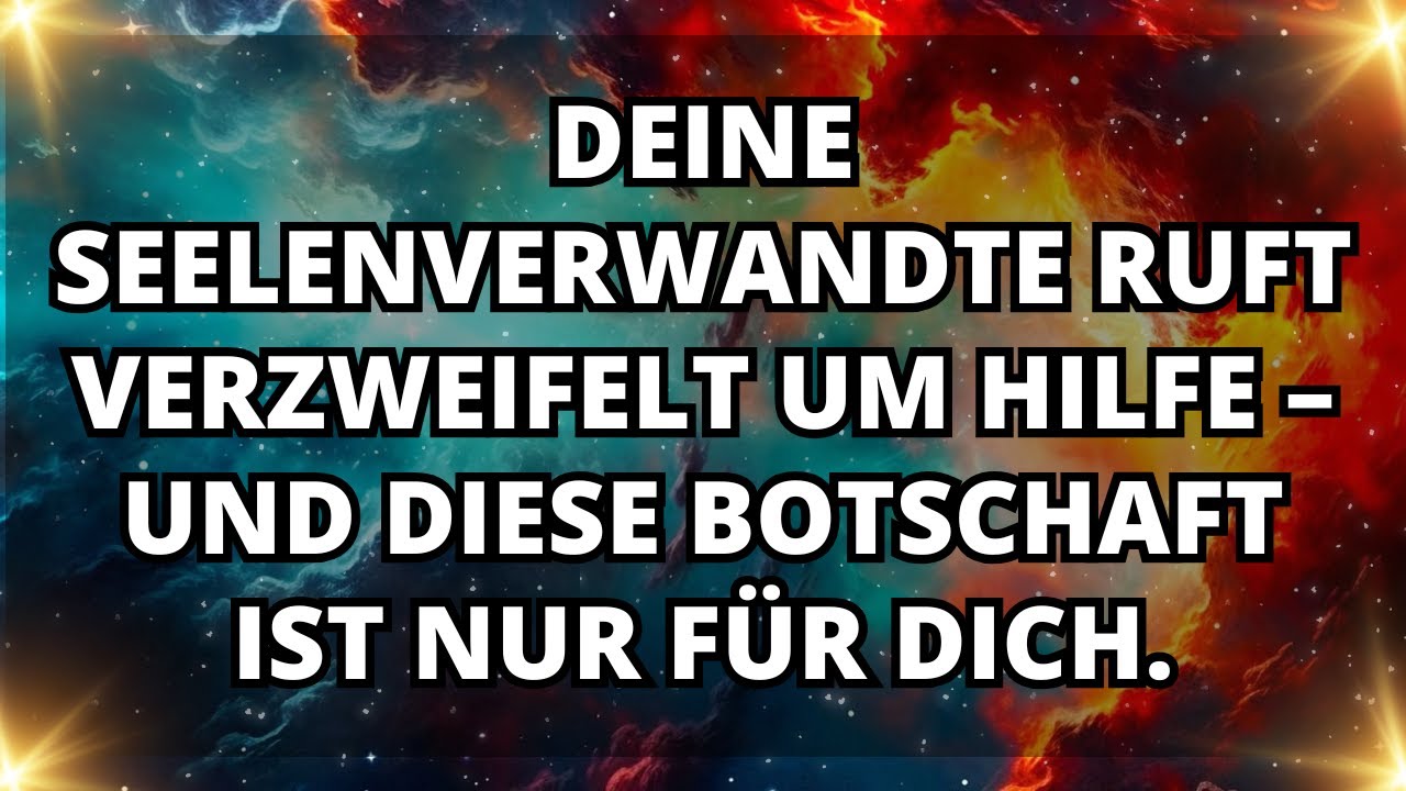 Engel sagen: Deine Seelenverwandte ruft verzweifelt um Hilfe – und diese Botschaft ist nur für dich.