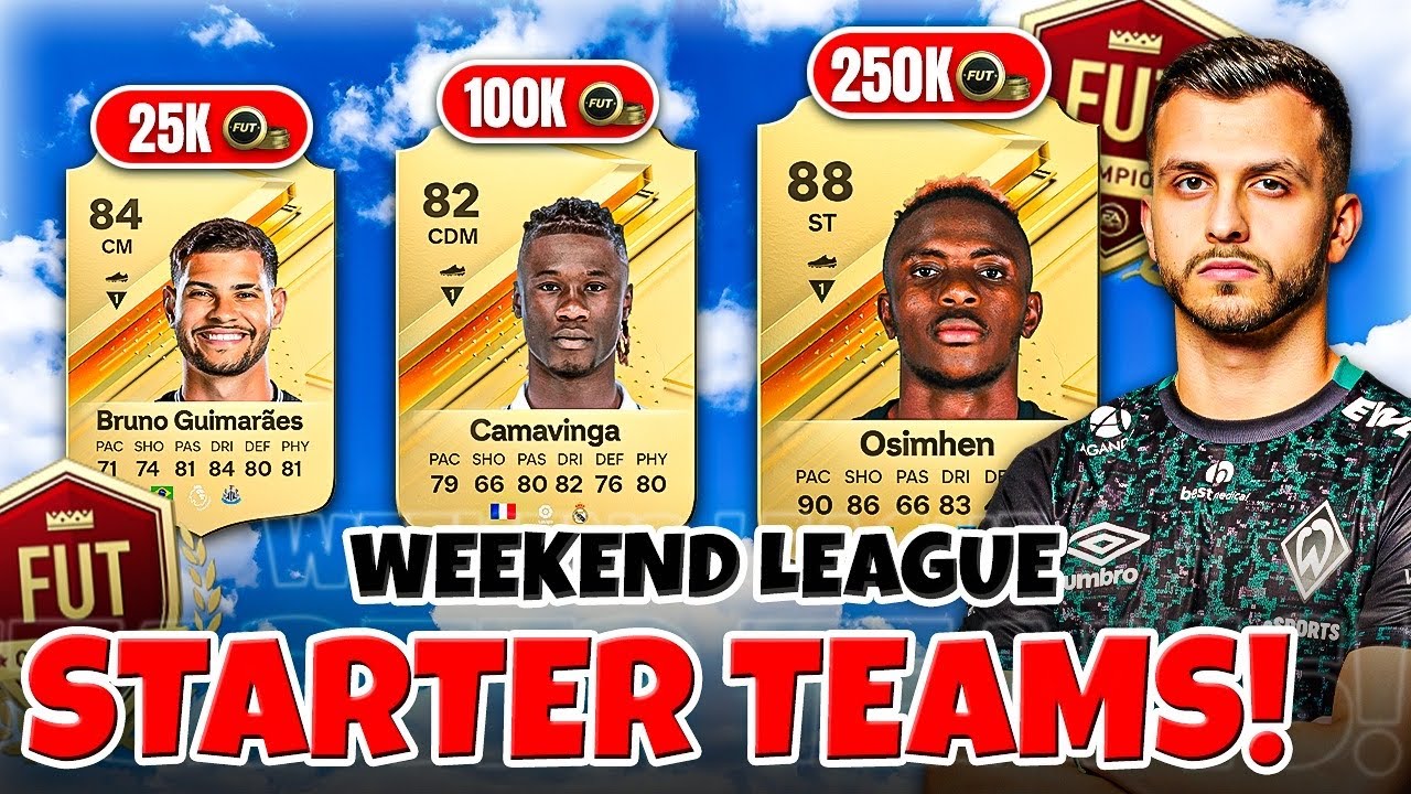 EA FC 24: WEEKEND LEAGUE STARTERTEAMS😍🔥 RTG | 25k | 100k | 250k
