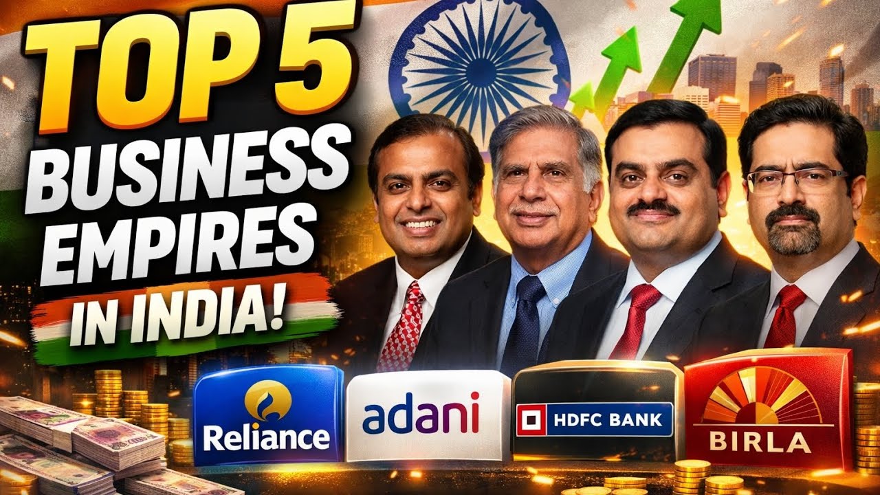 India’s Most Powerful Business Empires (Tata, Reliance, Adani & More!)