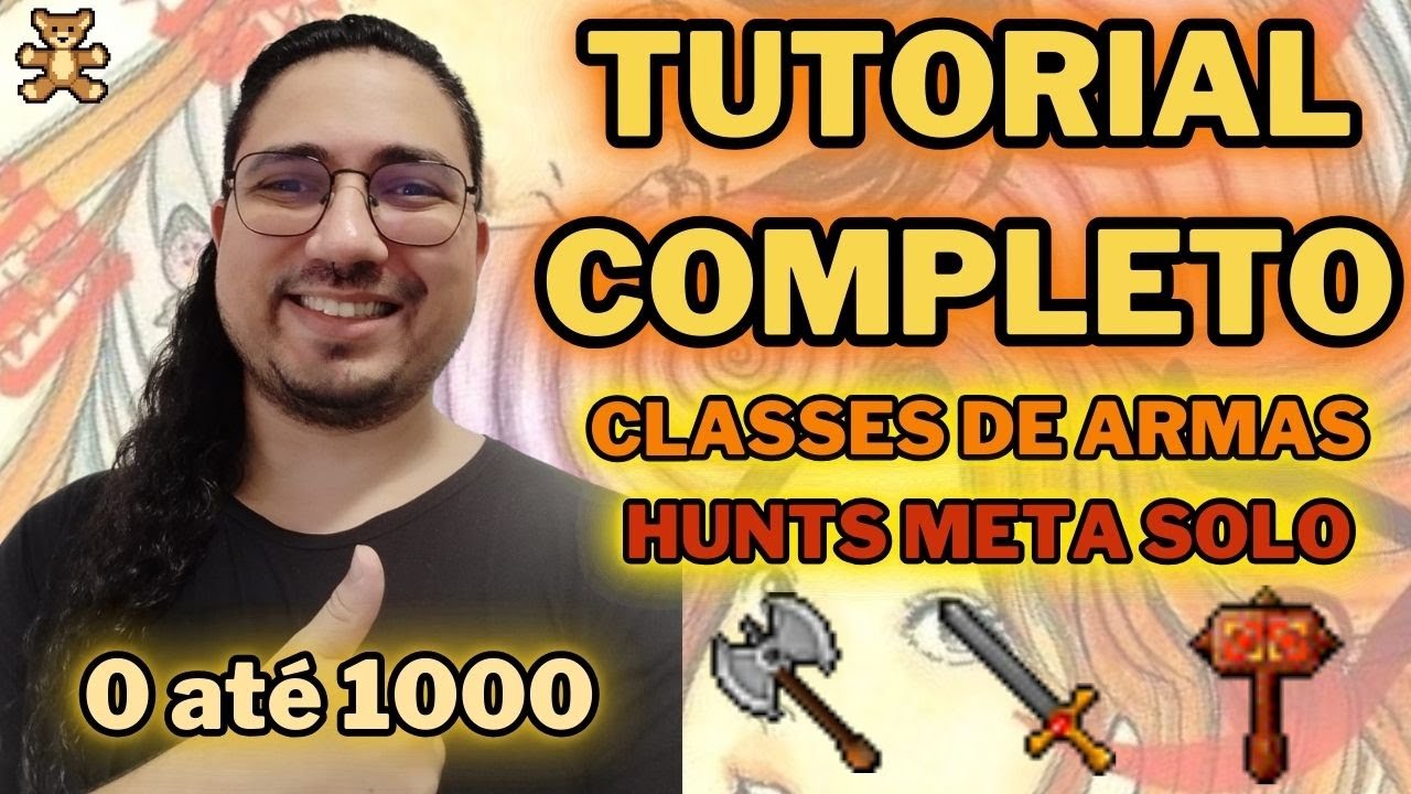 [TIBIA] - TUTORIAL COMPLETO - CLASSES DE ARMAS E O META GAME SOLO - LVL 0 AO LVL 1000 PARA KNIGHT