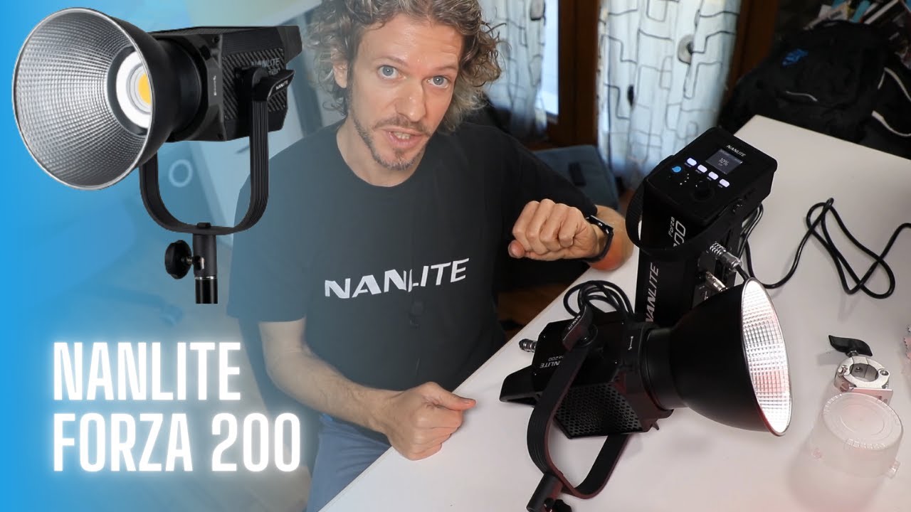 Nanlite Forza 200 monotorcia - Il nuovo proiettore led per foto e video con ben 11 effetti