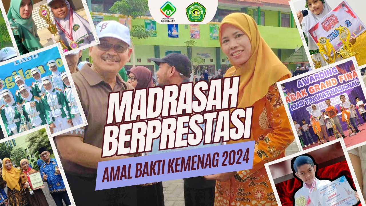 MI MURNI SEBAGAI MADRASAH BERPRESTASI DI HARI AMAL BAKTI KEMENAG 2024 KABUPATEN LAMONGAN
